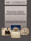 Barron (Vivian) V. Florida U.S. Supreme Court Transcript of Record with Supporting Pleadings - Book
