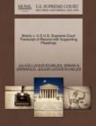 Braico V. U S U.S. Supreme Court Transcript of Record with Supporting Pleadings - Book