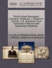 Pacific Inland Navigation Company, Petitioner, V. Delbert A. Course. U.S. Supreme Court Transcript of Record with Supporting Pleadings - Book