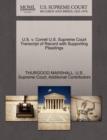 U.S. V. Correll U.S. Supreme Court Transcript of Record with Supporting Pleadings - Book