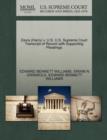 Davis (Harry) V. U.S. U.S. Supreme Court Transcript of Record with Supporting Pleadings - Book