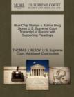 Blue Chip Stamps v. Manor Drug Stores U.S. Supreme Court Transcript of Record with Supporting Pleadings - Book