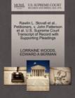 Rawlin L. Stovall et al., Petitioners, V. John Patterson et al. U.S. Supreme Court Transcript of Record with Supporting Pleadings - Book