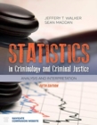 Statistics In Criminology And Criminal Justice - Book