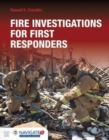 Fire Investigations For First Responders - Book