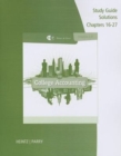 Study Guide Solutions, Chapter 16-27 for Heintz/Parry's College  Accounting, 21st - Book