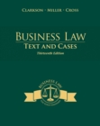 Business Law : Text and Cases - Book