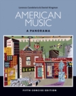 American Music : A Panorama, Concise (Digital Music Download Card for Music, 1 term (6 months) Printed Access Card) - Book