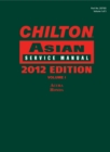 Chilton Asian Service Manual : Volume 1 - Book