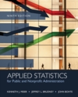 Applied Statistics for Public and Nonprofit Administration - Book