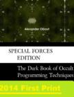 The Dark Arts Book of Occult Programming Techniques Special Forces Edition - Book