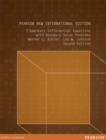 Elementary Differential Equations with Boundary Value Problems : Pearson New International Edition - Werner E. Kohler