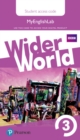 Wider World 3 MyEnglishLab Students' Access Card - Book