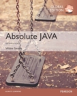Absolute Java, Global Edition - Book