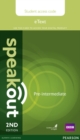 Speakout Pre-Intermediate 2nd Edition eText Access Card - Book