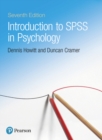 Introduction to SPSS in Psychology - Book