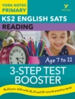 English SATs 3-Step Test Booster Reading: York Notes for KS2 catch up, revise and be ready for the 2023 and 2024 exams - Book