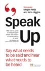 Speak Up - Book