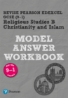 Pearson REVISE Edexcel GCSE Christianity and Islam Model Answer Workbook - 2023 and 2024 exams - Book