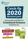 Pearson REVISE Edexcel GCSE (9-1) Combined Science Foundation tier Catch-up Revision Pack : for home learning, 2022 and 2023 assessments and exams - Book