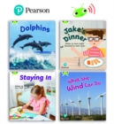 Learn to Read at Home with Bug Club Phonics: Phase 5 - Year 1, Terms 1 and 2 (4 non-fiction books) Pack B - Book