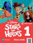 My Disney Stars and Heroes British Edition Level 1 Story Cards - Book