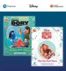 Pearson Bug Club Disney Year 2 Pack B, including Orange and Purple band readers; Finding Dory: A Day with Dory, Wreck-It Ralph: The Go-Kart Race - Book
