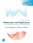 Mathematics with Applications in the Management, Natural and Social Sciences, Global Edition - Book