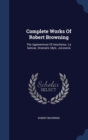 Complete Works of Robert Browning : The Agamemnon of Aeschylus. La Salsiax. Dramatic Idyls. Jocoseria - Book