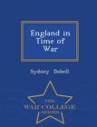 England in Time of War - War College Series - Book