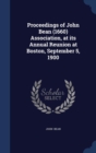 Proceedings of John Bean (1660) Association, at Its Annual Reunion at Boston, September 5, 1900 - Book