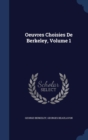 Oeuvres Choisies de Berkeley; Volume 1 - Book