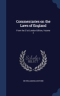 Commentaries on the Laws of England : From the 21st London Edition, Volume 3 - Book