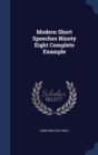 Modern Short Speeches Ninety Eight Complete Example - Book