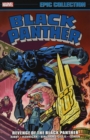 Black Panther Epic Collection: Revenge Of The Black Panther - Book