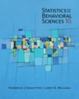 Statistics for The Behavioral Sciences - Book