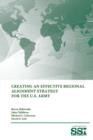 Creating an Effective Regional Alignment Strategy for the U.S. Army - Book