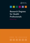 Research Degrees for Health Professionals - Richard Hays