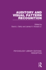 Auditory and Visual Pattern Recognition - eBook