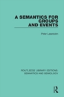 A Semantics for Groups and Events - eBook
