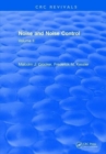 Noise and Noise Control : Volume 2 - Book