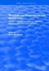 Structure and Properties of Cell Membrane Structure and Properties of Cell Membranes : Volume I - Book