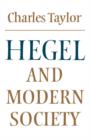 Hegel and Modern Society - eBook