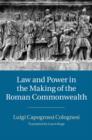 Law and Power in the Making of the Roman Commonwealth - eBook