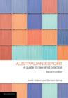 Australian Export : A Guide to Law and Practice - eBook
