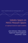 Sobolev Spaces on Metric Measure Spaces : An Approach Based on Upper Gradients - eBook