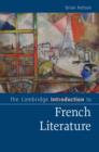Cambridge Introduction to French Literature - eBook