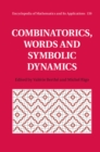 Combinatorics, Words and Symbolic Dynamics - eBook