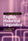 The Cambridge Handbook of English Historical Linguistics - eBook