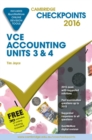 Cambridge Checkpoints VCE Accounting Units 3&4 2016 and Quiz Me More - Book
